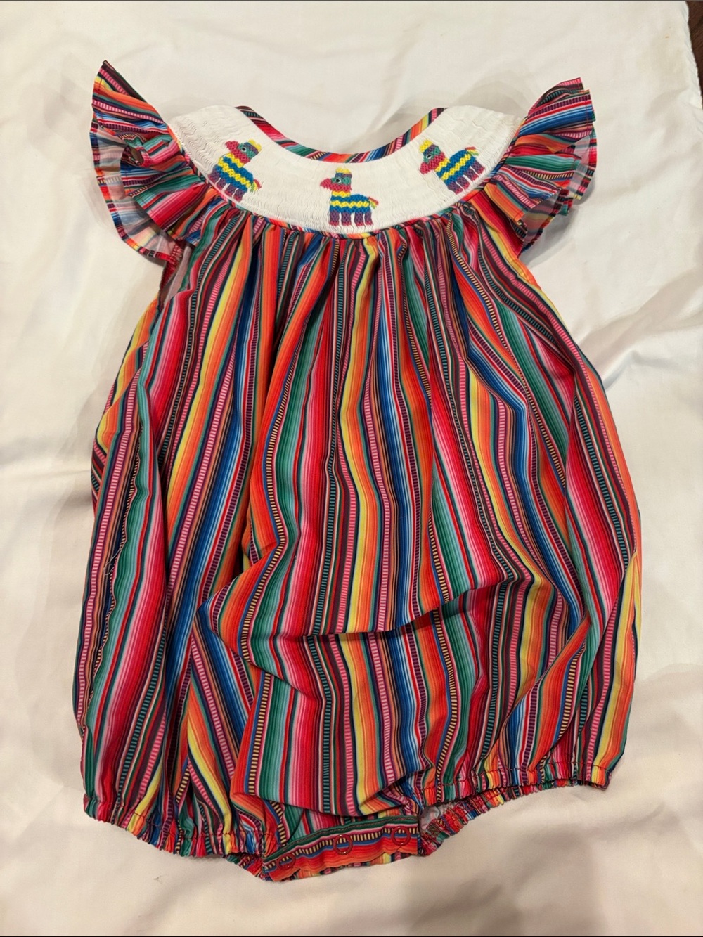 Ann+Reeves Baby Girls' Kristine Piñata Bubble size 12 months.